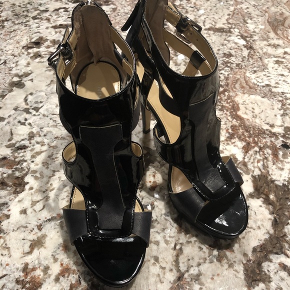 Nine West black MAXIMAL pumps - Picture 1 of 5